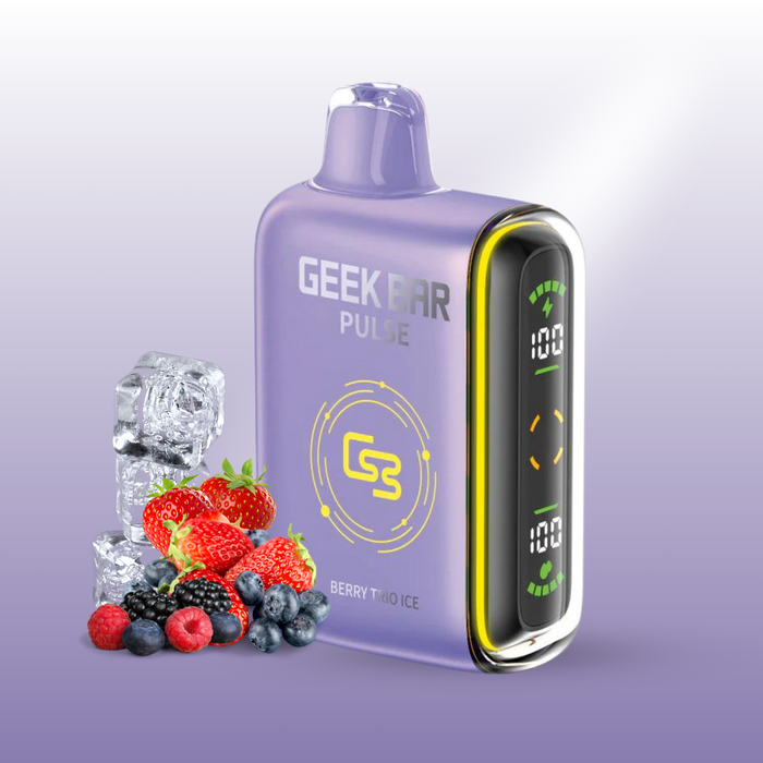 Geek Bar Pulse 9K Disposable Berry Trio Ice 20mg