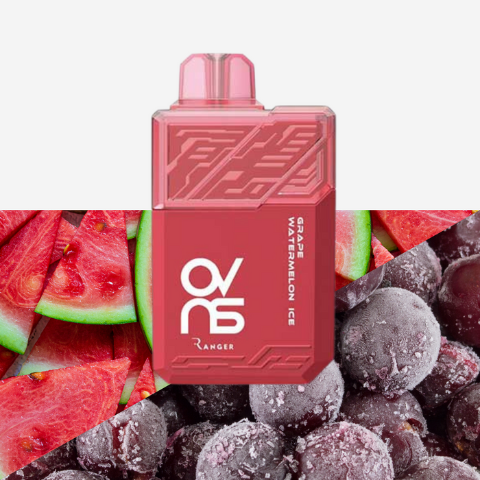 OVNS Ranger 10000 Disposable - Grape Watermelon Ice 20mg