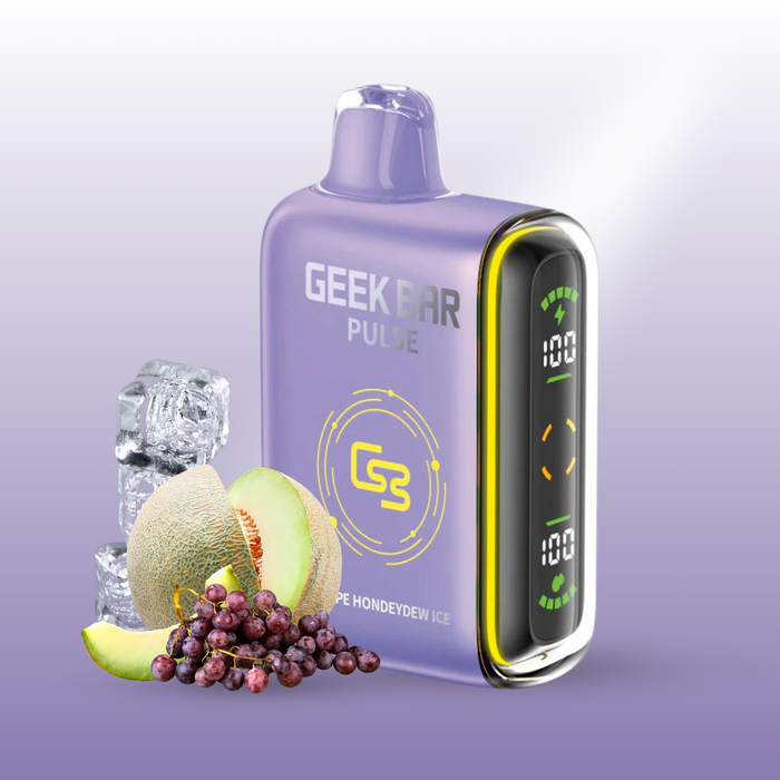 Geek Bar Pulse 9K Disposable Grape Honeydew Ice 20mg