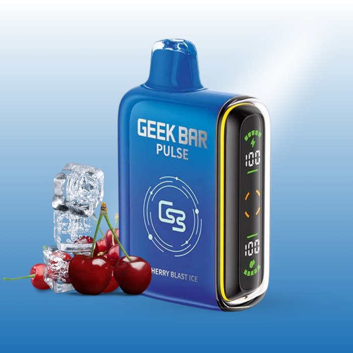 Geek Bar Pulse 9K Disposable Cherry Blast Ice 20mg