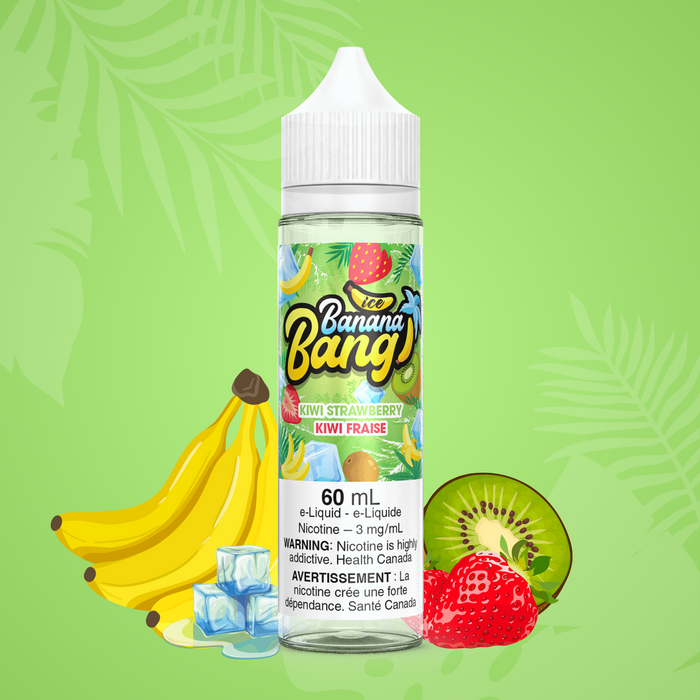 Banana Bang Ice - Kiwi Strawberry 60ml