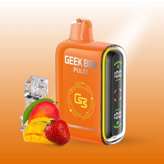 Geek Bar Pulse 9K Disposable Strawberry Mango Ice 20mg