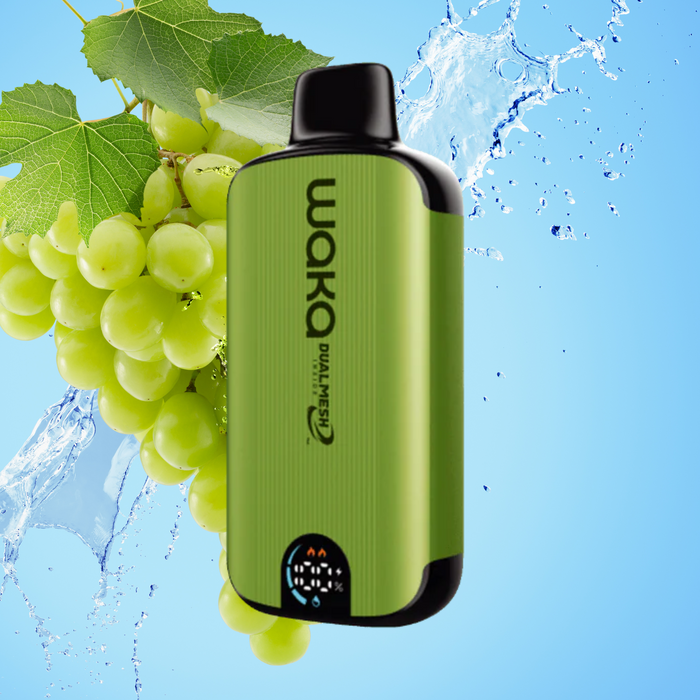 WAKA SoPro DM8000i Disposable - Green Grape Ice 18mg