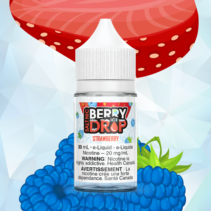 Berry Drop Ice Salt - Strawberry 30ml