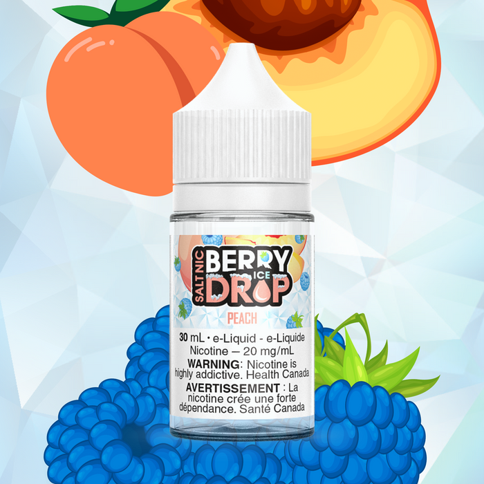 Berry Drop Ice Salt - Peach 30ml