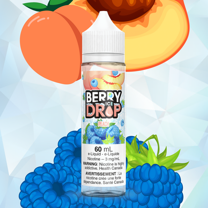 Berry Drop Ice - Peach 60ml