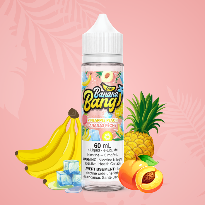 Banana Bang Ice - Pineapple Peach 60ml