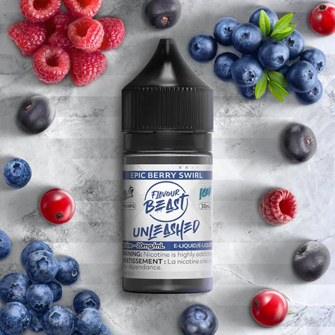 Flavour Beast Salt Unleashed - Epic Berry Swirl 20mg