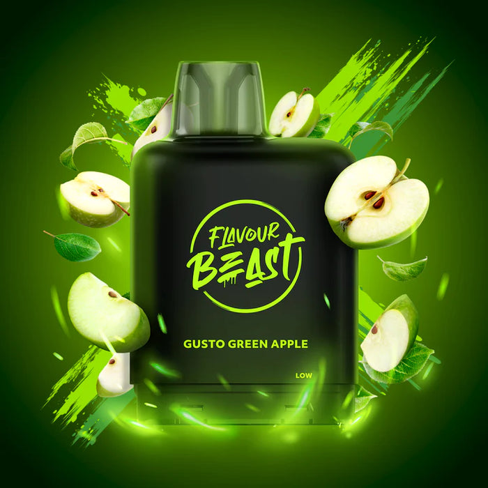 Level X Flavour Beast Boost Gusto Green Apple 20mg