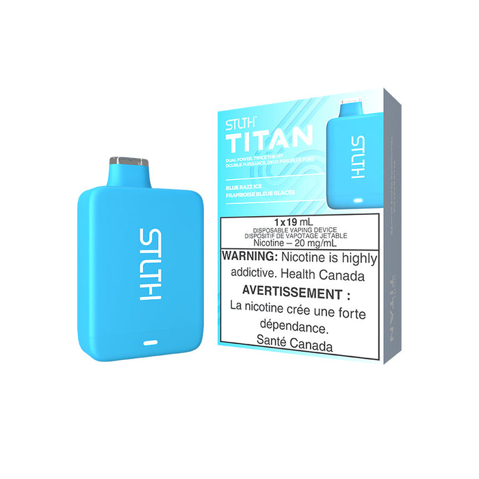 STLTH Titan 10K Disposable - Blue Razz Ice 20mg