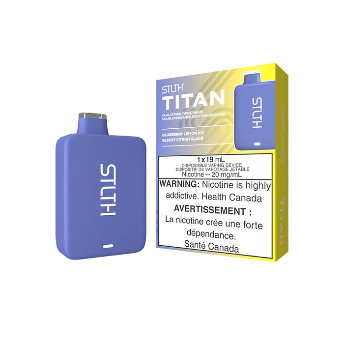 STLTH Titan 10K Disposable - Blueberry Lemon Ice 20mg