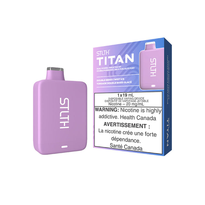 STLTH Titan 10K Disposable - Double Berry Twist Ice 20mg