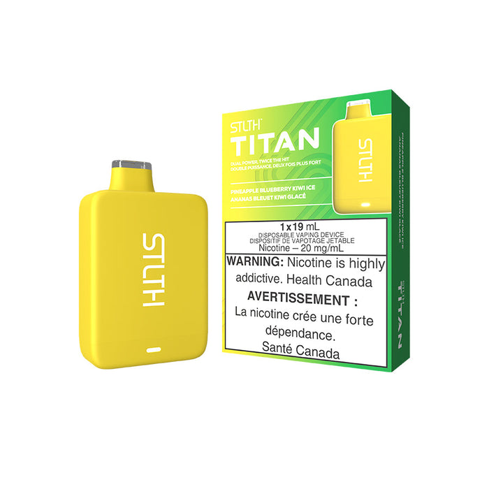 STLTH Titan 10K Disposable - Pineapple Blueberry Kiwi Ice 20mg