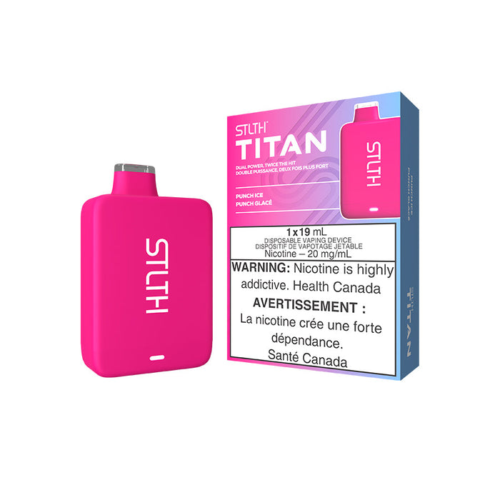 STLTH Titan 10K Disposable - Punch Ice 20mg