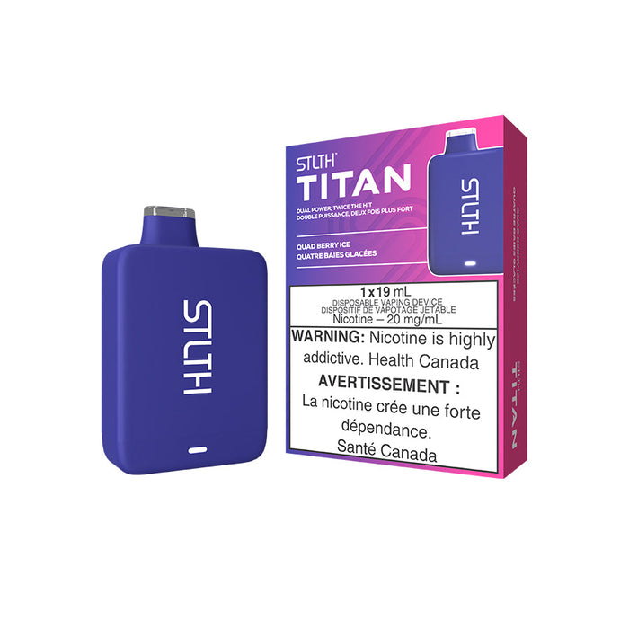 STLTH Titan 10K Disposable - Quad Berry Ice 20mg