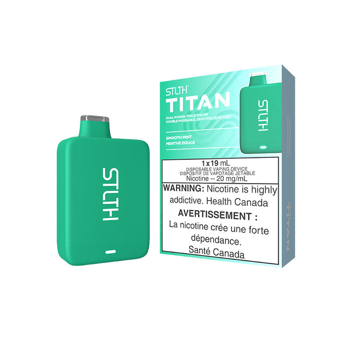 STLTH Titan 10K Disposable - Smooth Mint 20mg