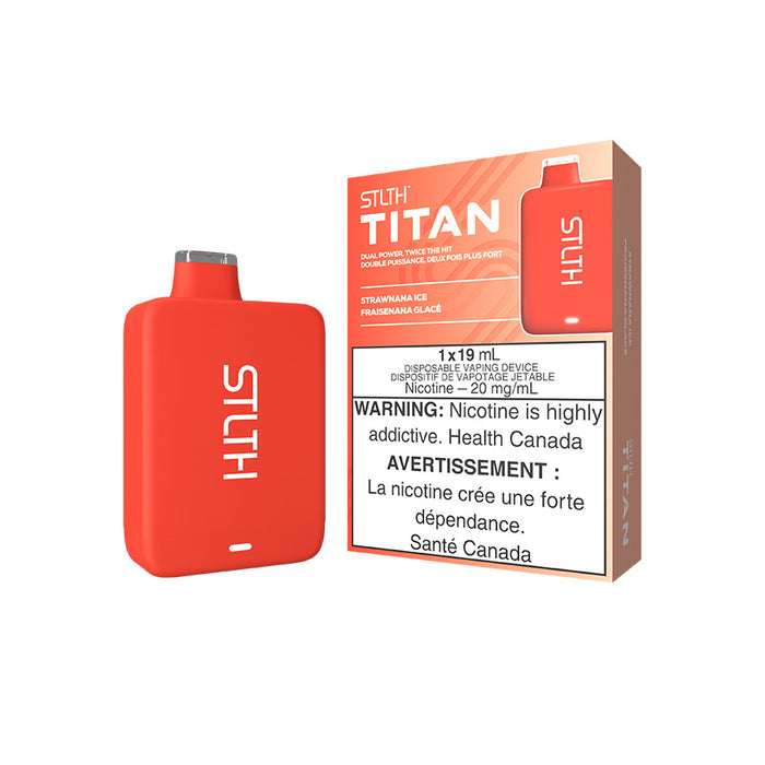 STLTH Titan 10K Disposable - Strawnana Ice 20mg