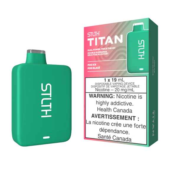 STLTH Titan 10K Disposable - POG Ice 20mg