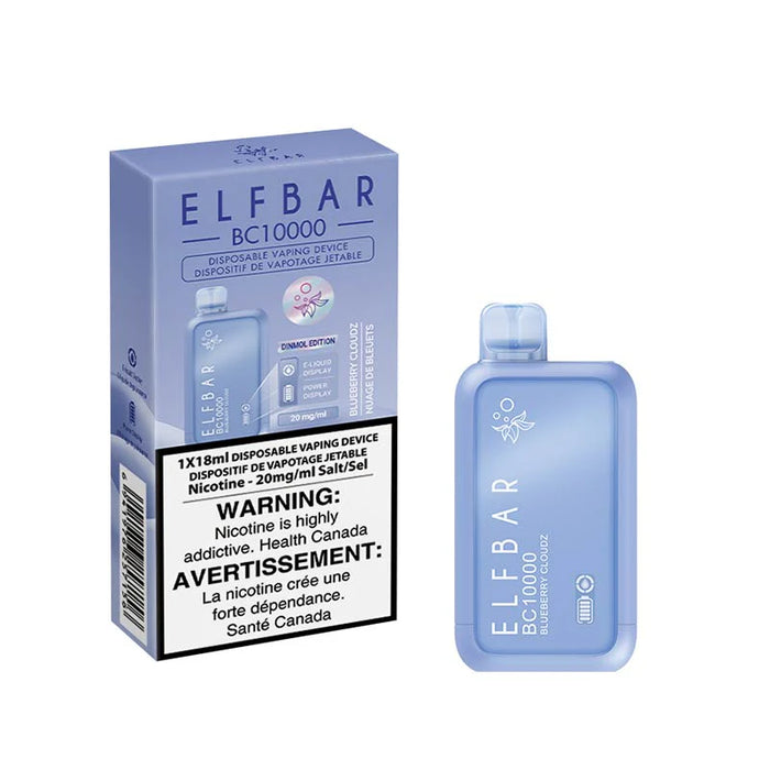 Elf Bar BC10000 Disposable - Blueberry Cloudz 20mg