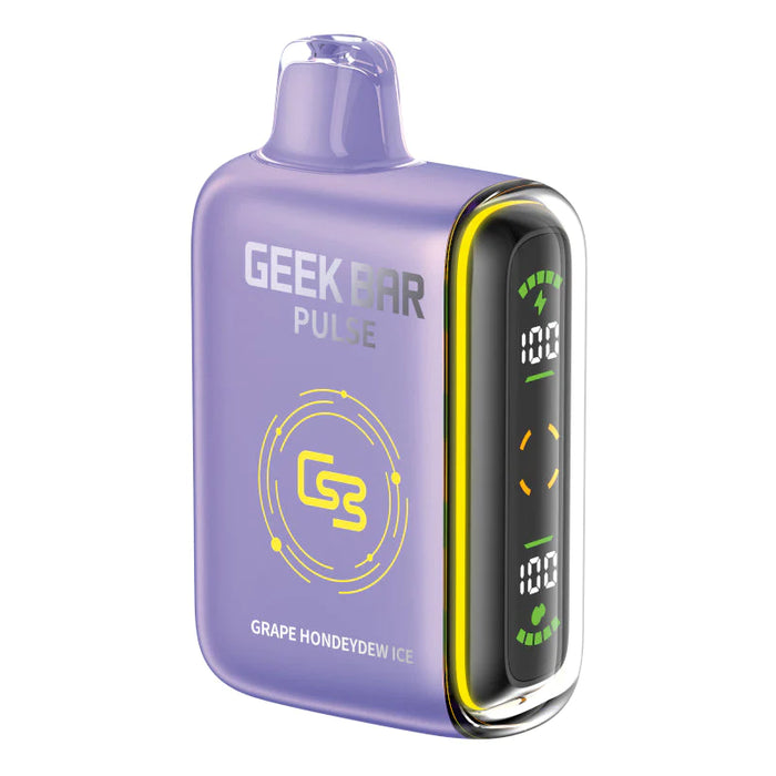 Geek Bar Pulse 9K Disposable Grape Honeydew Ice 20mg