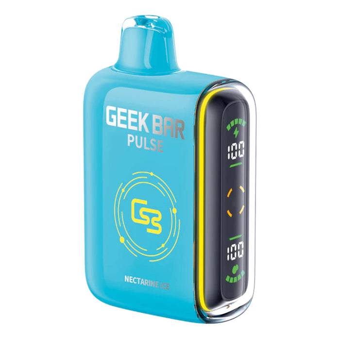 Geek Bar Pulse 9K Disposable Nectarine Ice 20mg