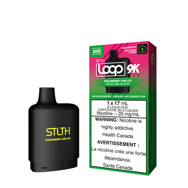 STLTH Loop 9K Pod - Strawberry Lime Ice 20mg
