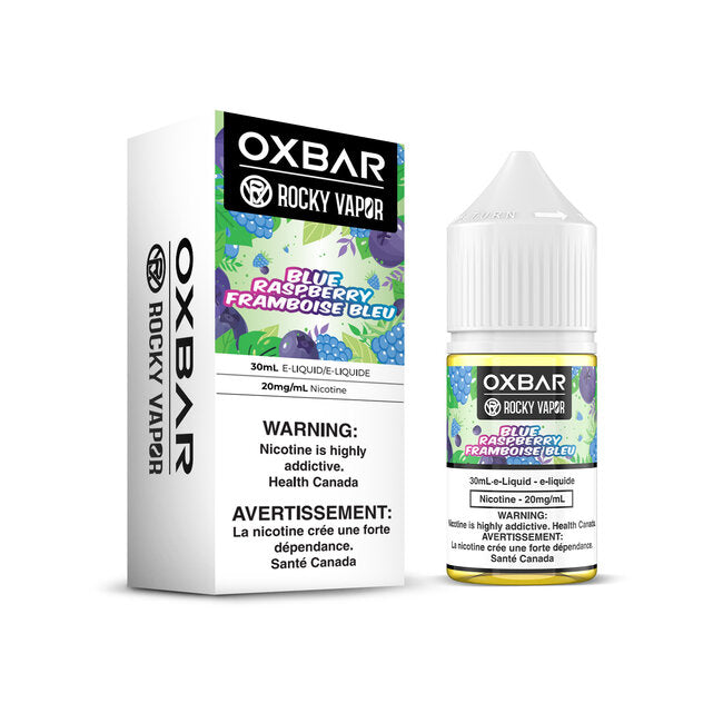 Rocky Vapor Oxbar E-liquids - Blue Raspberry 20mg 30ml