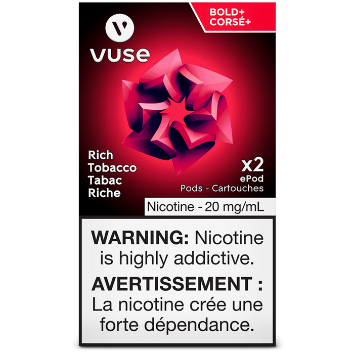 Vuse ePod Pods - Rich Tobacco Bold+