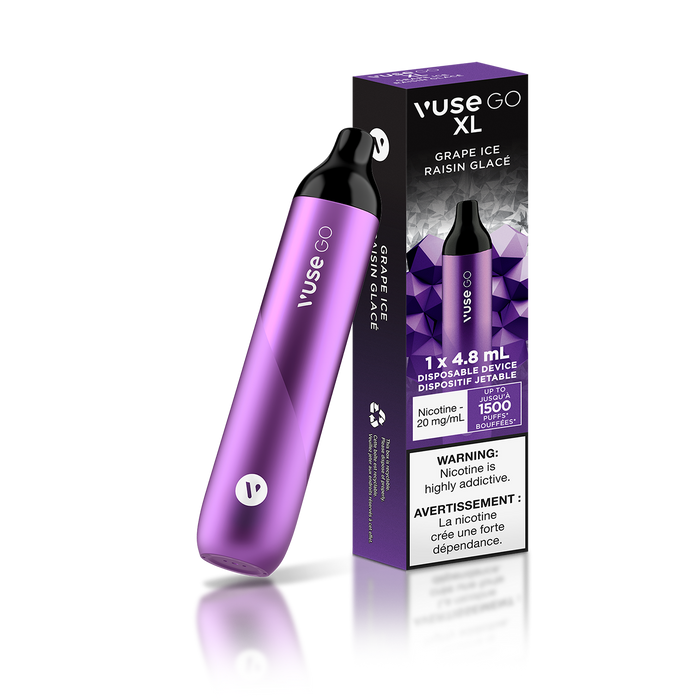 Vuse GO XL Disposable Grape Ice 20mg