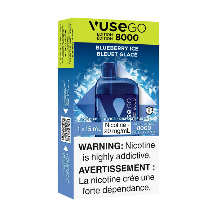 Vuse GO Edition 8000 - Blueberry Ice