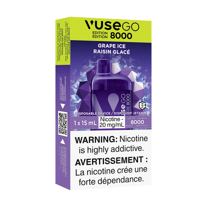 Vuse GO Edition 8000 - Grape Ice