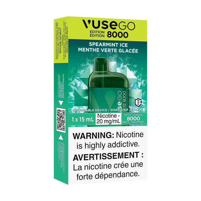 Vuse GO Edition 8000 - Spearmint Ice
