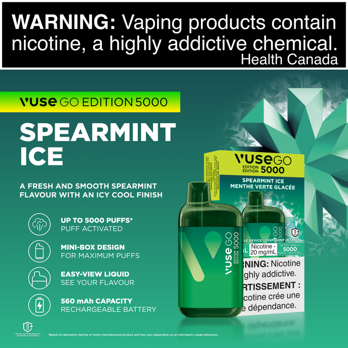 Vuse GO Edition 5000 - Spearmint Ice