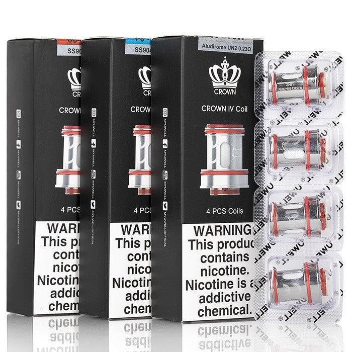 Uwell Crown 4 IV Replacement Coils - 4 Pack