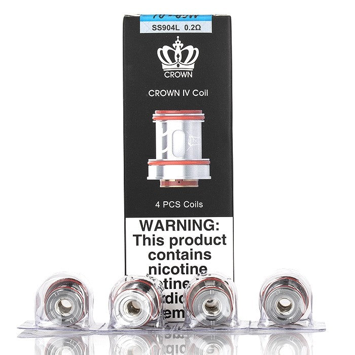 Uwell Crown 4 IV Replacement Coils - 4 Pack