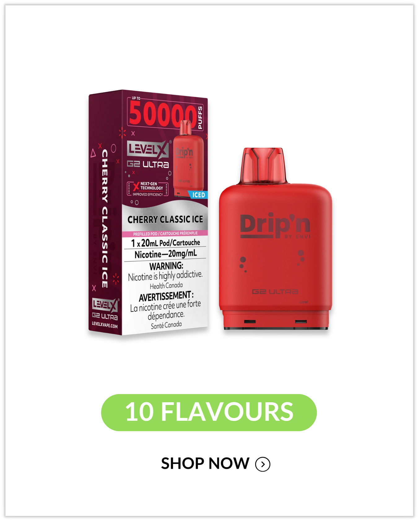 Level X Drip'n G2 Ultra Pods