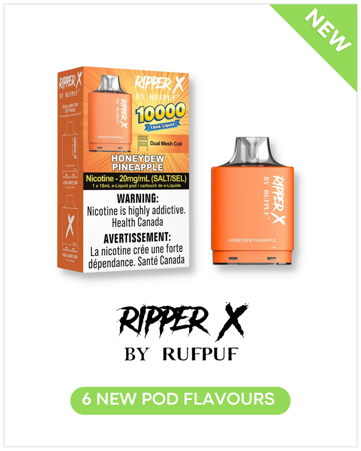 RIPPER X by RUFPUF Pod — Fat Panda Webstore