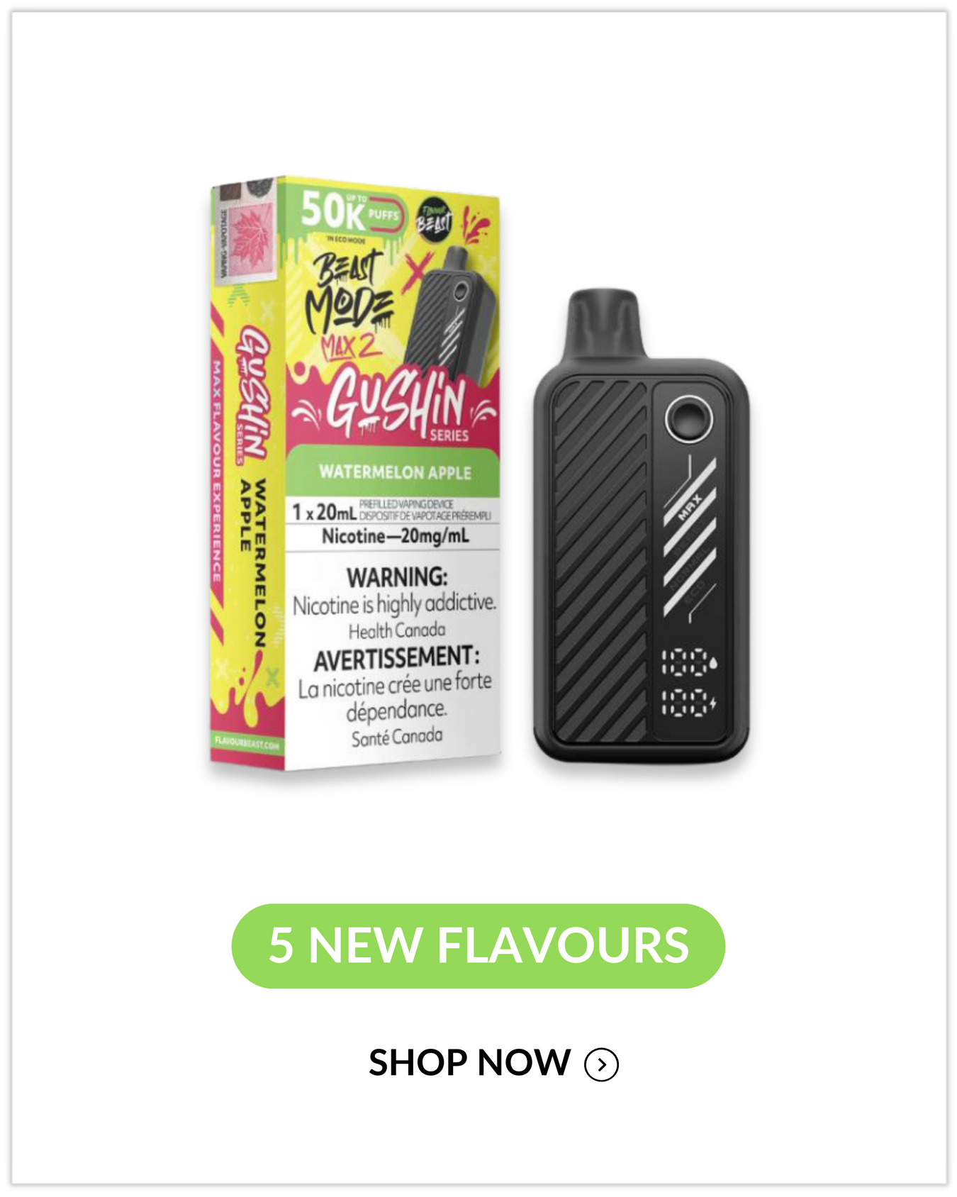 Flavour Beast Beast Mode Max 2 Gushin' Series