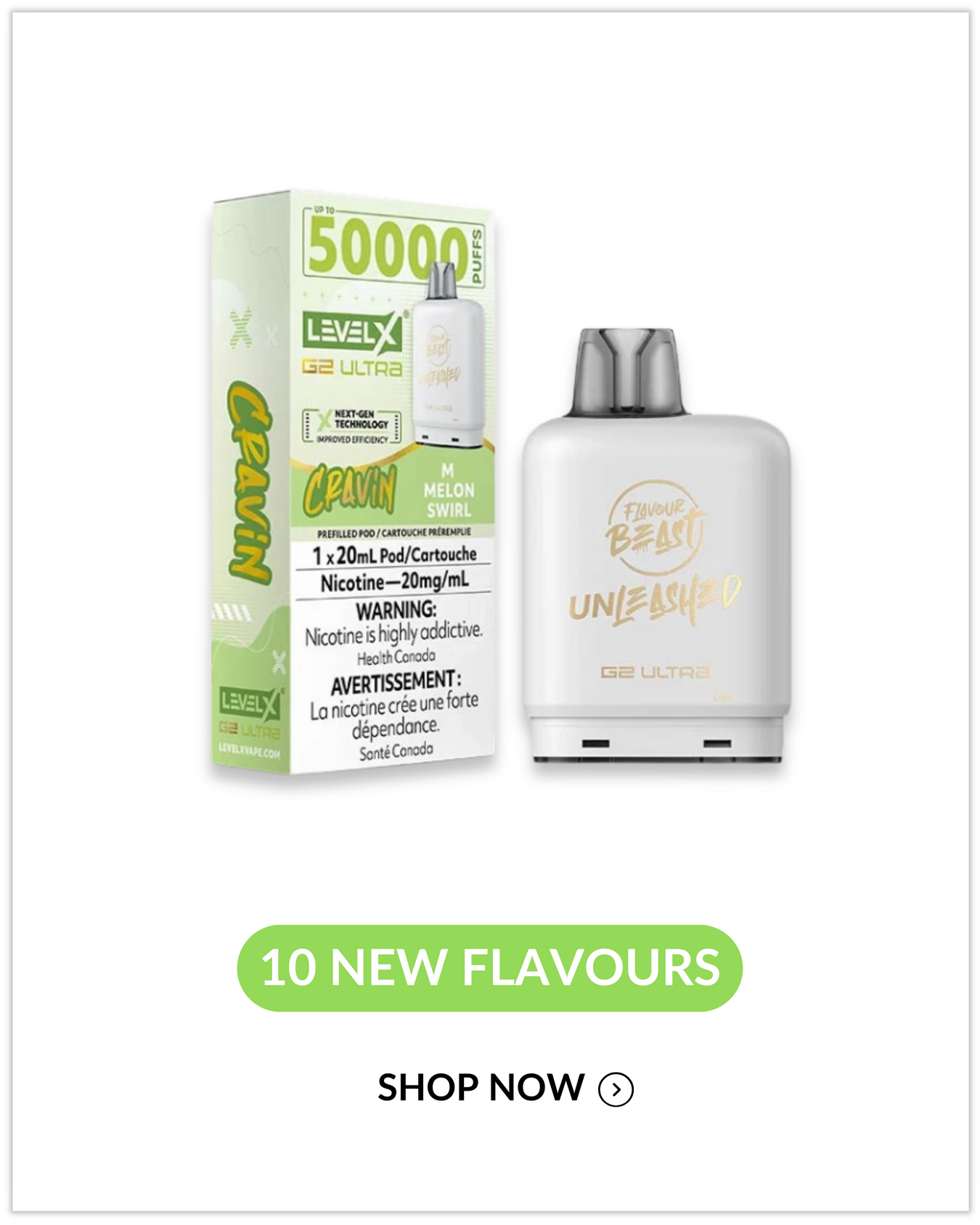 Level X Flavour Beast Unleashed G2 Ultra Pods