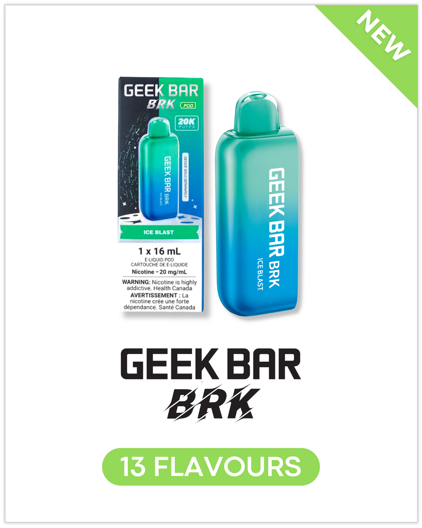 Geek Bar BRK Pods
