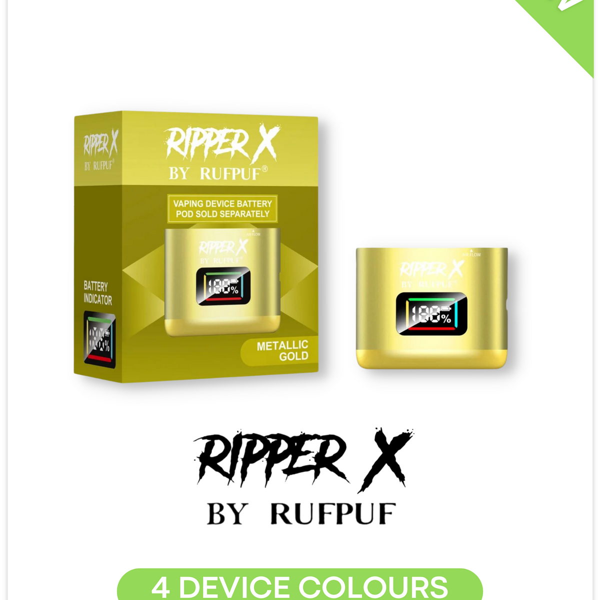 Ripper X by RUFPUF Battery — Fat Panda Webstore
