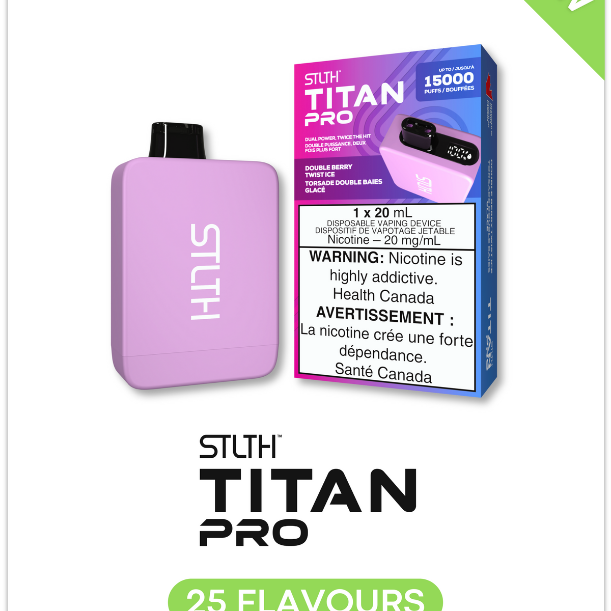 STLTH Titan Pro 15K Disposables — Fat Panda Webstore