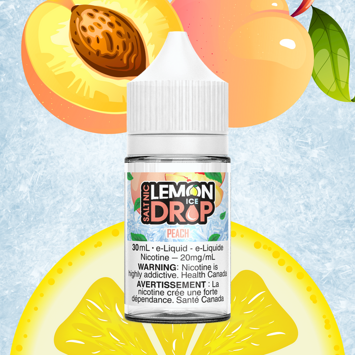 Lemon Drop Ice Salt - Peach 30ml