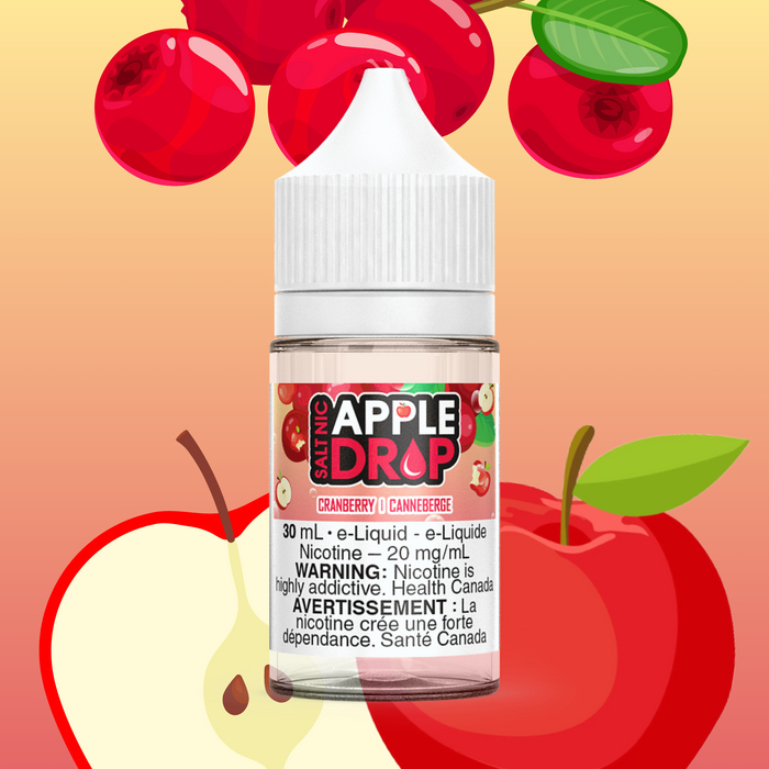 Apple Drop Salt - Cranberry 30ml