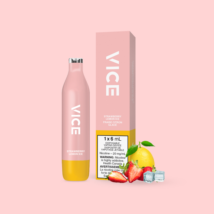 Vice 2500 Disposable - Strawberry Lemon Ice 20mg