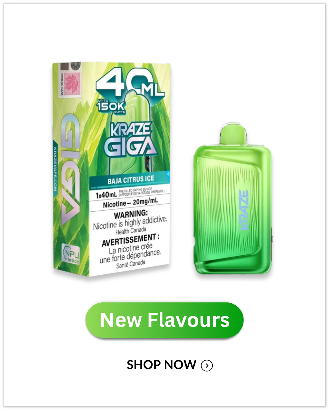 Kraze Giga 150K Disposables