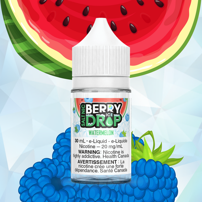 Berry Drop Ice Salt - Watermelon 30ml