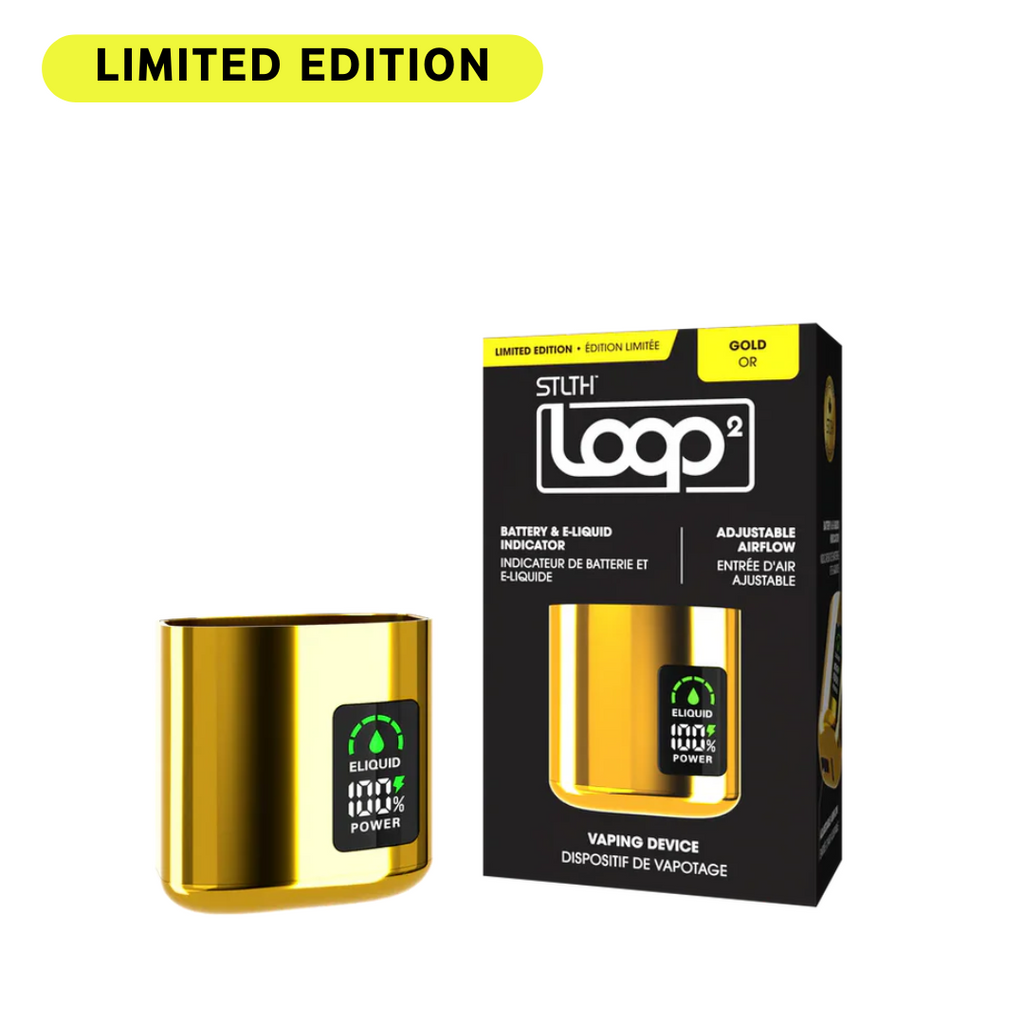 Limited Edition* STLTH Loop 2 Device - Gold — Fat Panda Webstore