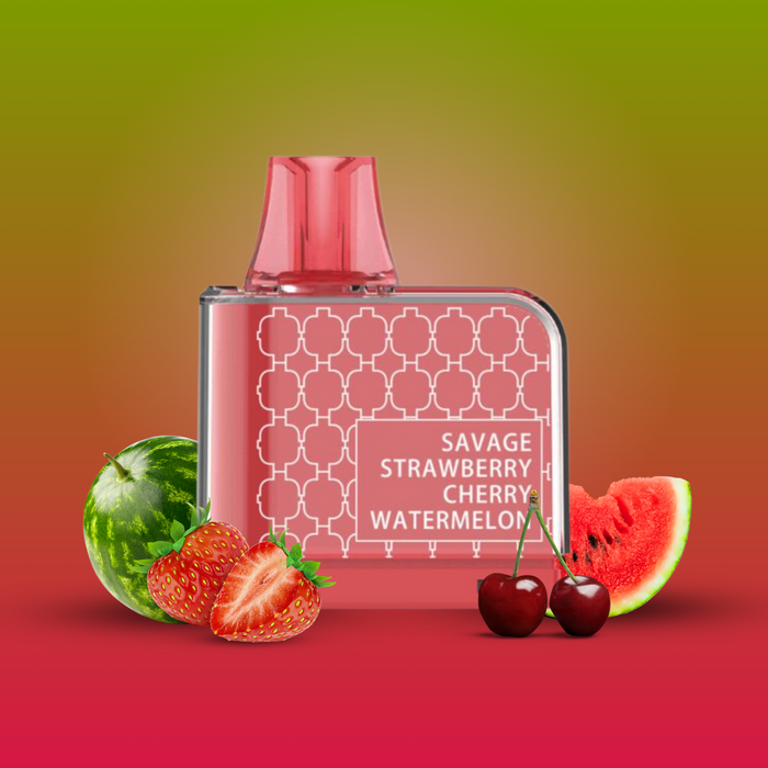 RUFPUF KLIKIT Pod Savage Strawberry Cherry Watermelon 20mg