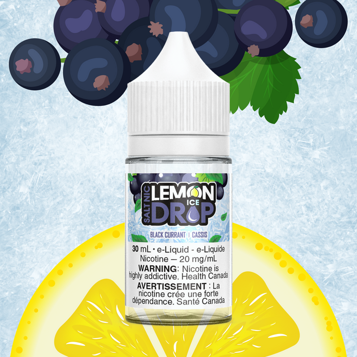 Lemon Drop Ice Salt - Black Currant 30ml